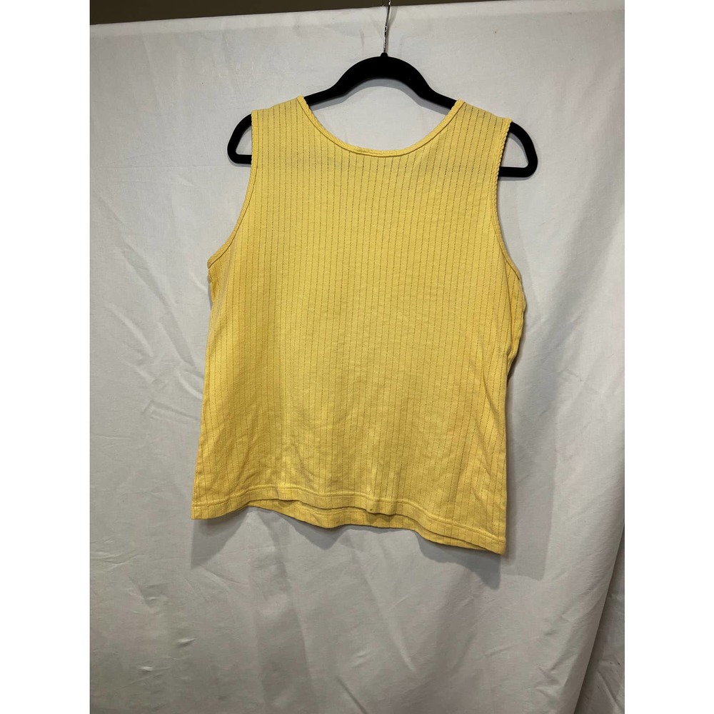 Vintage Yellow Knit Tank - Picture 2 of 2